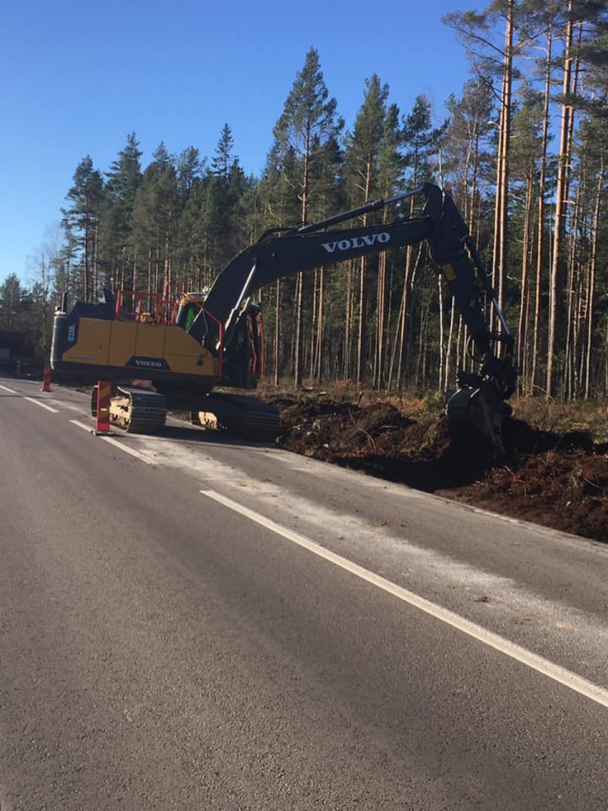 Vägarbeten och underhåll